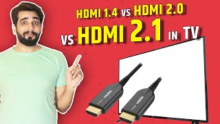 HDMI 21 vs HDMI 20 vs HDMI 14 in Smart TV  Which is best HDMI 21 Smart TV Hindi [upl. by Ihtac]