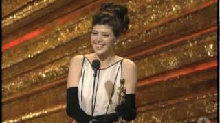 Marisa Tomei Wins Supporting Actress  65th Oscars 1993 [upl. by Notlehs]