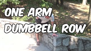 One Arm Dumbbell Row  Nerd Fitness [upl. by Zerimar]