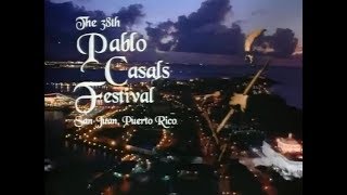 38th ANNUAL PABLO CASALS FESTIVAL [upl. by Grunenwald81]