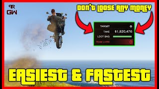 The FASTEST amp EASIEST Escape route ever  Cayo Perico Heist Easy Finish Method GTA 5 Online 2021 [upl. by Anelrihs]