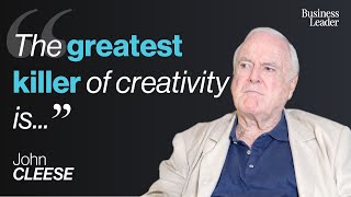 John Cleese on what the greatest killer of creativity is [upl. by Wetzell602]