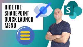 How To Hide The Quick Launch Menu in SharePoint Online [upl. by Nylirrehs998]