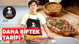 TAVADA DANA BİFTEK TARİFİ Steak Bonfile Nasıl Pişirilir [upl. by Lladnek774]