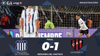 Final Talleres de Córdoba 0  Patronato 1 [upl. by Curhan]