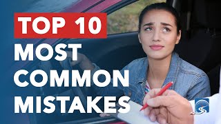 Top 10 Most Common Mistakes to Avoid on Your Drivers Test [upl. by Miun]