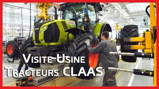 Visite de lusine de tracteurs CLAAS [upl. by Comstock625]