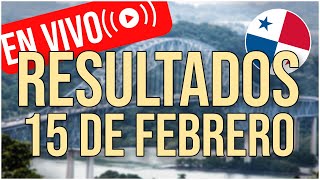 🔰🔰EN VIVO Loteria nacional de Panamá Jueves 15 de Febrero 2024 Loteria nacional en vivo de hoy [upl. by Alema]