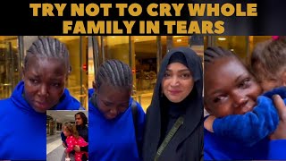 Kenyan Nanny Rosie Goes Viral As Arab Family She Was Working For Left In Tears Saying Goodbye 🥺 [upl. by Mcdougall811]