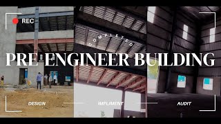 PreEngineering Building at Manesar haryana structureauditagency [upl. by Ellicul]