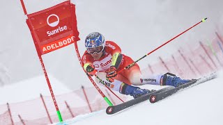 AUDI FIS Ski World Cup  Mens giant slalom  Adelboden SUI 1st run Jan 6 2024 [upl. by Samuela973]