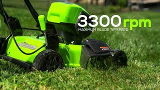 Greenworks 60V 19quot Lawn Mower [upl. by Gnes]