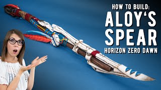 Foam Spear Tutorial  Horizon Zero Dawn Cosplay [upl. by Shultz]