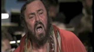 Pavarotti  E lucevan le stelle excerpt 1988 [upl. by Akinar]