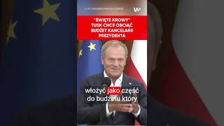 Tusk chce obciąć budżet IPN i Kancelarii Prezydenta [upl. by Norford367]