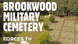 Brookwood Visiting The UKs Largest Commonwealth War Graves Commission Cemetery  Forces TV [upl. by Sialac246]