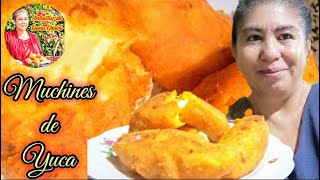 MUCHINES de yuca con queso [upl. by Wendi]