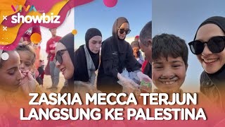 BANJIR AIR MATA Cerita Haru Zaskia Adya Mecca Shalat di Masjid Al Aqsa [upl. by Pappas]