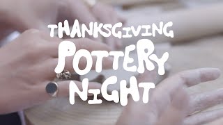 Thanksgiving Pottery Night  Sculpd [upl. by Harbison]