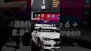 BMW F30 320i 2015 upgrade iDrive 4 NBTEntry to original BMW iDrive 6 EntryNav2 amp 88quot Touch Screen [upl. by Culliton551]