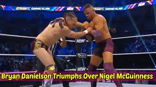 Bryan Danielson Triumphs Over Nigel McGuinness at AEW Grand Slam Dynamite [upl. by Weitman]