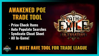 Path of Exile Price Check Items IN GAME The Best Trade Macro Tool in POE [upl. by Stern]