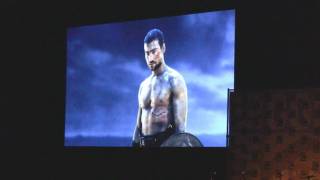 Spartacus season 2 Trailer and interview with Andy Whitfield comic con 2010 [upl. by Adrianne]