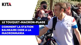 Folie autour du Président Emmanuel Macron au TouquetParisPlage [upl. by Ainessej648]