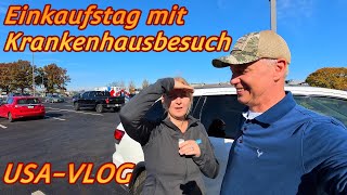 USAVLOG  ein langer Tag in den USA  Vom Einkaufsmarathon bis zum Krankenhausbesuch [upl. by Bonns583]