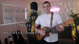 5446 Thats My Number Ball and Chain  Sublime Baritone Ukulele Cover [upl. by Ailalue]