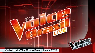 Introduction of The Voice Brazil Live  Vinheta do The Voice Brasil Live  2018 [upl. by Osnerol500]