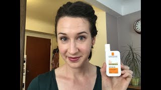 La RochePosay SPF 60 High Protection Ultra Fluid Lotion  Review Demo Wear Test [upl. by Ulrica]