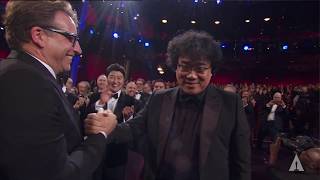 Bong Joon Ho wins Best Director  92nd Oscars 2020 [upl. by Colin]