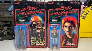 The Return Of The Living Dead Tarman amp Trash ReAction Figures [upl. by Nisotawulo937]