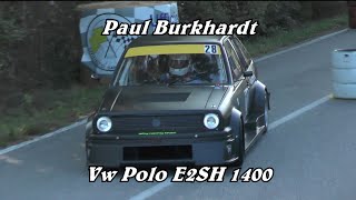 HILLCLIMB SALITA CIVIDALE  CASTELMONTE 2021  PAUL BURKHARDT  VW POLO E2SH 1400 [upl. by Eidas]