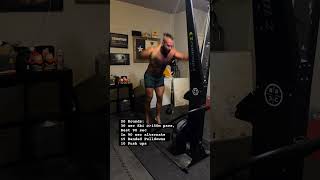 Skierg power endurance workout 🚂 functionaltraining skierg [upl. by Luciana]