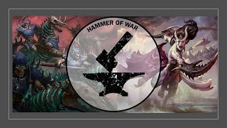 NEW Ossiarch Bonereapers VS Hedonites of Slaanesh  Warhammer Age of Sigmar 3 Season 2 Battle Report [upl. by Higgs727]