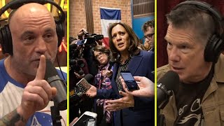 Kamala Harris Finally Did An Interview  Joe Rogan amp Mike Baker [upl. by Sillad561]