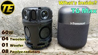 Whats inside Tronsmart Element T6 Max 60W Bluetooth Speaker [upl. by Ahsitauq120]