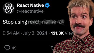React Native Just Made A Long Overdue Change [upl. by Mou]
