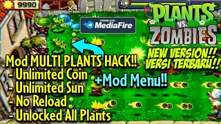 Plants VS Zombies Mod Hack Apk Multi Plants 0 Sun No Reload  PvZ Mod Apk Mod Menu Unlimited Coin [upl. by Oric]