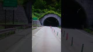 中部縦貫道上り線、安房トンネル、岐阜県高山市奥飛騨温泉郷湯平 [upl. by Ahsaf138]