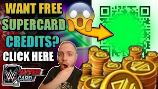 GET FREE CREDITS FOR WWE SuperCard NOW FREE QR CODE PLUS RING DOMINATION CARDS AND MORE Noology [upl. by Glavin]