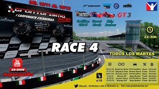 iRacing  GT Series  1er IRCE  Race 4 [upl. by Ardnazxela]