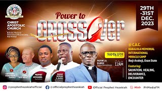 PROPHET HEZEKIAH OLADEJI MINISTRATION  THE 2023 POWER TO CROSSOVER  DAY 2  EVENING SESSION [upl. by Pierce]