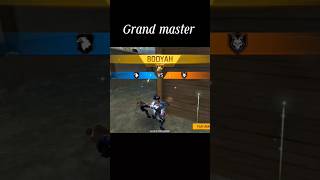 Grand master renk 🥸 freefire hskharshit garenafreefire csnewseason15kabaayega [upl. by Martita438]