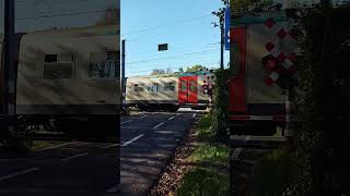 Railroad Crossing Kalmthout Belgium [upl. by Icak]