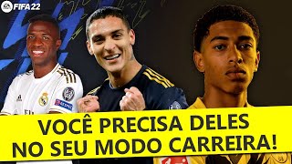 AS MELHORES PROMESSAS DO FIFA 22 MODO CARREIRA [upl. by Curran]