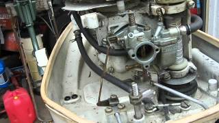 1964 Sea King 5hp tune up overview [upl. by Haimrej]