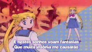 Sailor Moon  Abertura Brasileira  Legendado [upl. by Harbert]